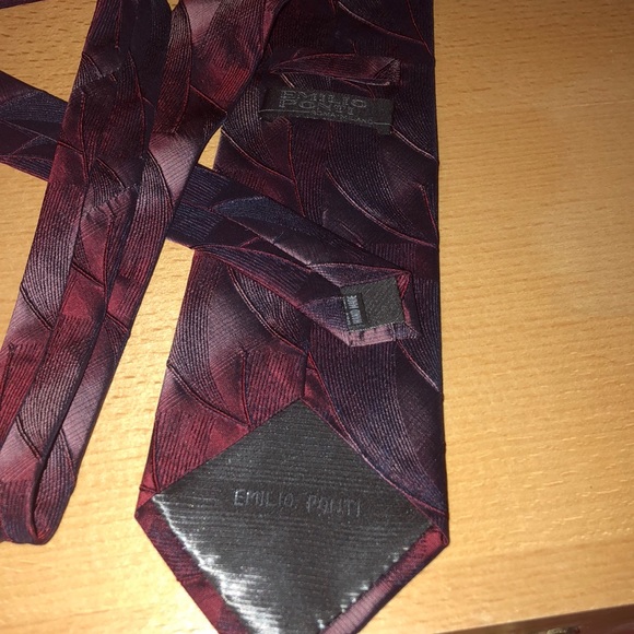 Emilio ponte  red tie - Picture 2 of 2